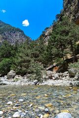 Samaria-Schlucht in Kreta/Griechenland