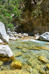 Samaria-Schlucht in Kreta/Griechenland