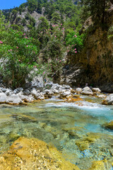 Samaria-Schlucht in Kreta/Griechenland