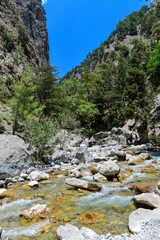 Samaria-Schlucht in Kreta/Griechenland