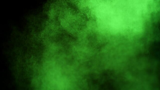 ミストのスローモーション映像