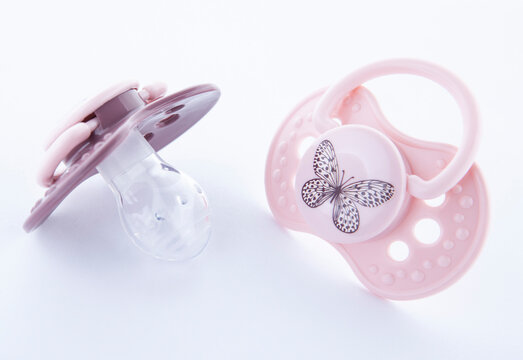 image of pacifier white background