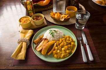 Locro Peruvian gourmet restaurant food