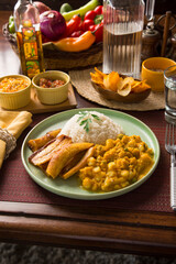 Locro Peruvian gourmet restaurant food