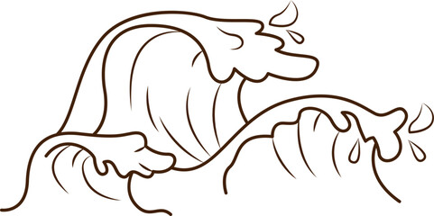 Pirates themed freehand drawings