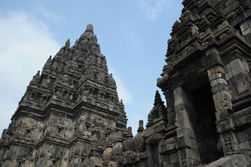 Naklejka premium Temple indonésien