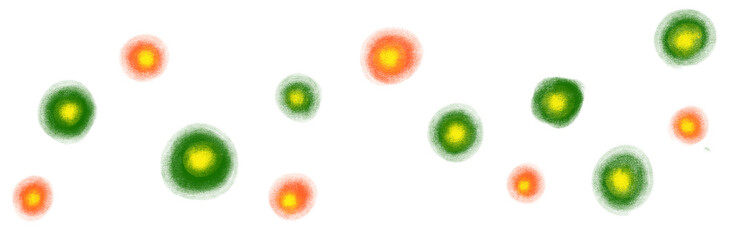 Decorative boarder banner glowing illuminate magic Christmas holiday light illustration