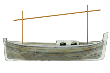 traditional boat  in the balearic islands