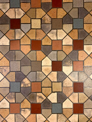 Floor tile pattern texture