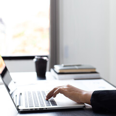 Fototapeta premium Accounting professionals contact clients who invest in real estate to reduce taxes and recommend financial management for maximum profit, Accounting and finance concept.