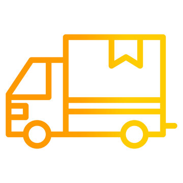 shipping delivery art vector icon for apps and websites
