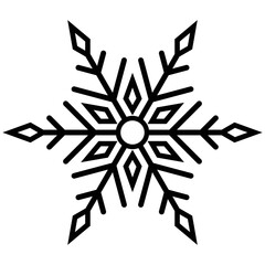 snowflake in the winter, snowing in the snow season, snowfall in cold season