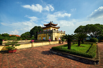 Fototapeta na wymiar pagoda building in asia. Eastern culture