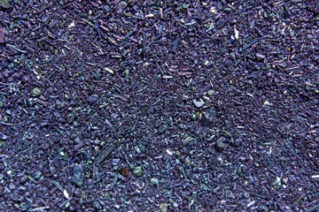 Texture of powder and crystals of potassium permanganate for background