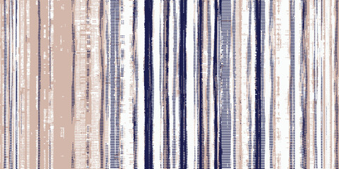 Vector contemporary seamless pattern with stripe hand drawn abstract shapes and geometric elements. Creative Mid Century minimalist bohemian contemporary design, print, poster, background © PATTERN_SPIRIT