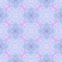 nahtloses Muster Mandala Hintergrund