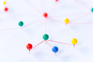 Linking entities, Blockchain, social media, Communications Network, The connection between the two...