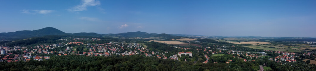 Panorama , Szczawno - Zdrój.  Polska  - obrazy, fototapety, plakaty