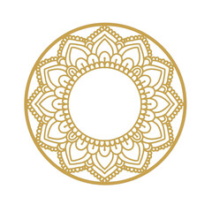 Mandala, yoga , astrology, tarot, tattoo ornaments. Gold texture,  flowers, plants, botanical elements. 
