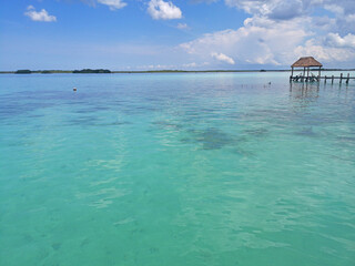 Lagoon of the 7 Colors Bacalar Mexico