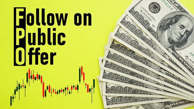 Follow on public offer FPO is shown using the text