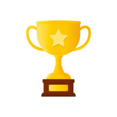 Championship for Victory Award, Trophy of Honor, 3D Victory Medal, Gold Cup, Gold Medal