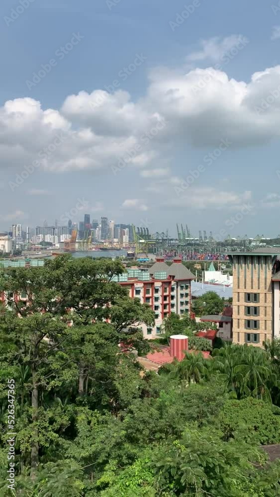 Canvas Prints Paysage urbain à Singapour