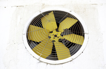 Industrial metal fan