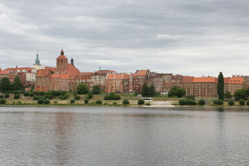Grudziądz. Widok na Stare Miasto.