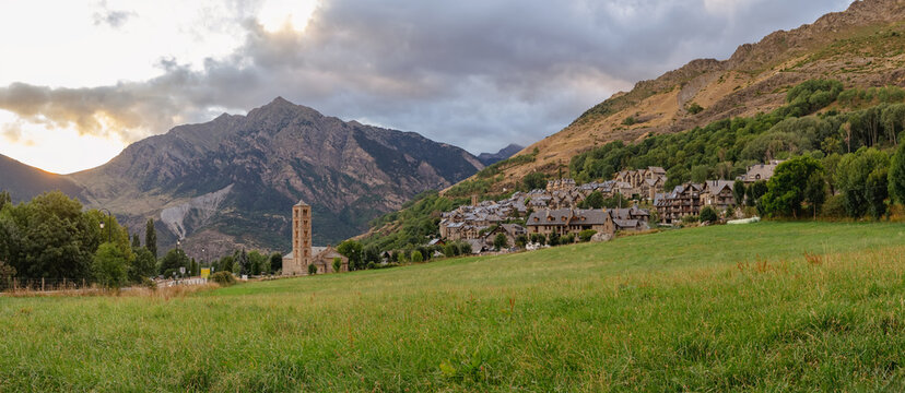 Sant Climent de Taull, one of the Catalan Romanesque Churches of the Vall de Boi that belongs to the UNESCO world heritage