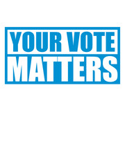 your vote matters Zitat 