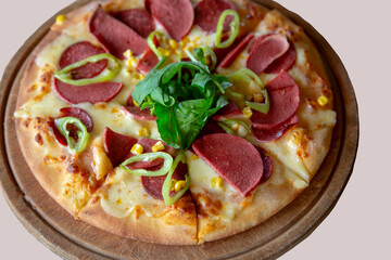 Pizza Margherita stock photo
Baked, Bar - Drink Establishment, Basil, Cheese, Cherry Tomato