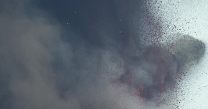 Eruption Mount Etna