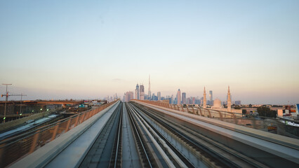 Fototapeta na wymiar Scenes from the city of Dubai, United Arab Emirates