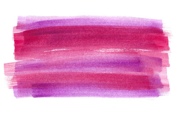 Abstract pink texture and background with brushstroke like lines drawn by watercolor paints. Great basic of print, badge, party invitation, banner, tag.
