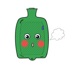 Hot water bottle full