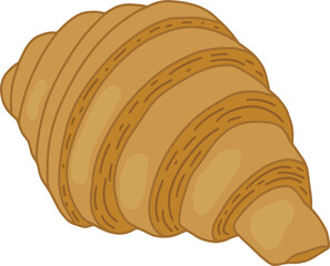 classic french croissant