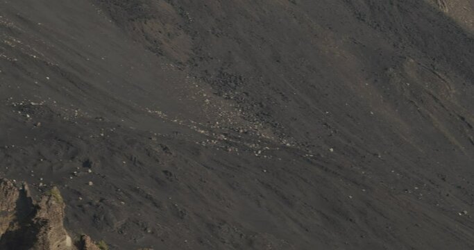 Overview of the "Valle del Bove" dikes, Mount Etna
