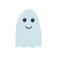 Cute hand-drawn ghost