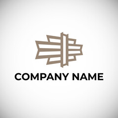 Abstract universal logo design template for business. Vector illustration
