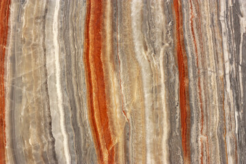 Cross-section of the rock. Multi-colored layers that form an abstract background. - 526379551