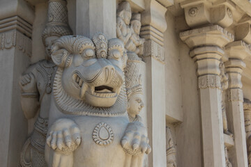 ruins of temple in india
