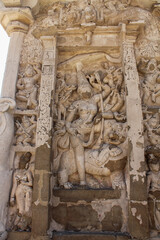 ruins of temple in india