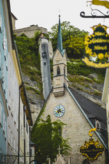 Kirchenuhr in Salzburg