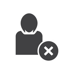 Account Remove Icon - Profile Delete icon