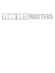 your vote matters Zitat 