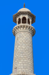 The Taj Mahal minaret, India