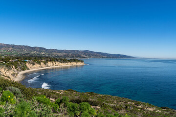 Fototapeta na wymiar view of bay California