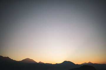Sonnenaufgang bei Bled