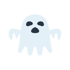 Whisper Ghost isolated on white background